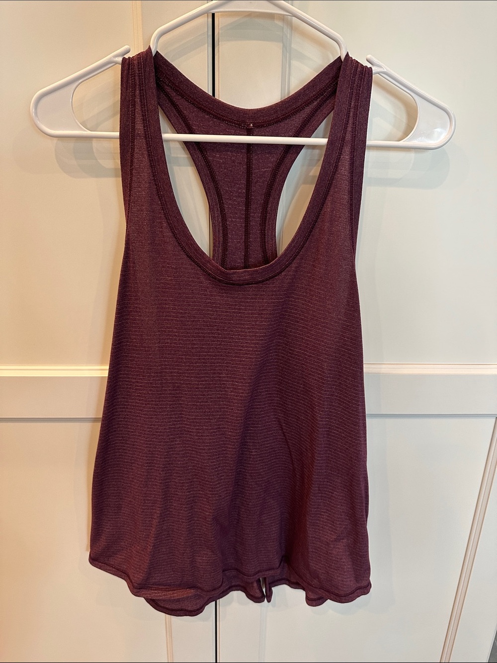 Lululemon back tie Racerback Tank Top - Plum